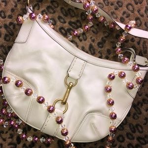 White Coach hand bag